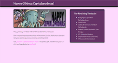 Desktop Screenshot of cephalopodmas.com